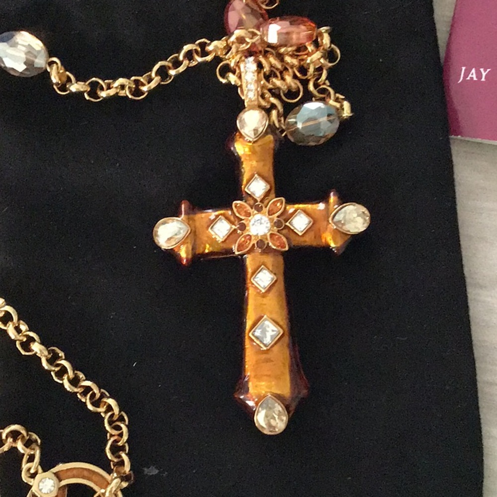 JAY Jay Strongwater reversible Bling Cross